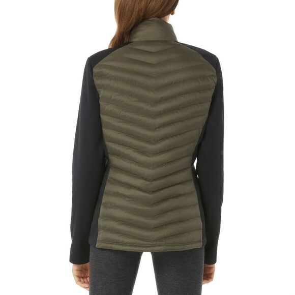 NEW! 32 DEGREES Ladies Mixed Media Quilted Lightweight Warm Puffer Jacket NWT - Picture 6 of 15